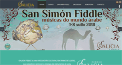 Desktop Screenshot of galiciafiddle.com